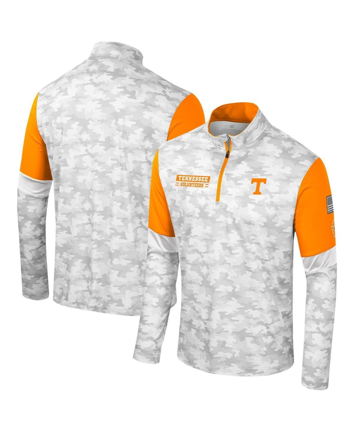 Mens Colosseum Camo Tennessee Volunteers Oht Military-Inspired Appreciation Tomahawk Quarter-Zip Windshirt Product Image