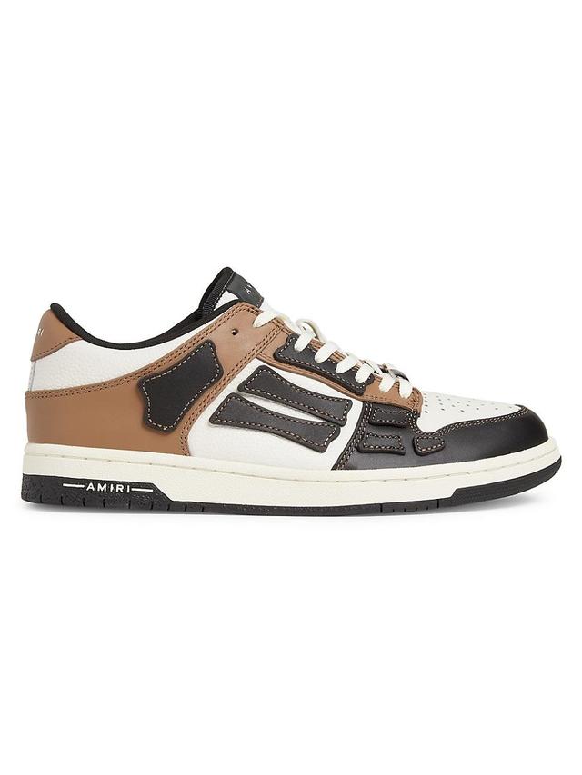 Mens Skel Top Low Leather Sneakers Product Image