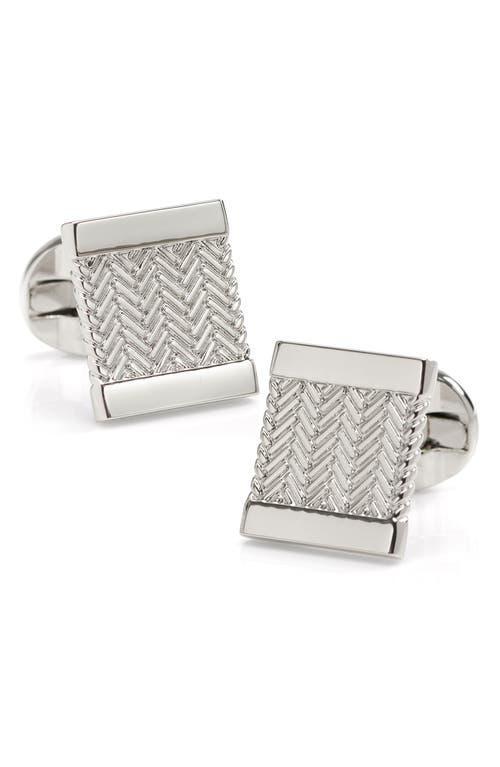 Cufflinks, Inc. Herringbone Cuff Links Product Image