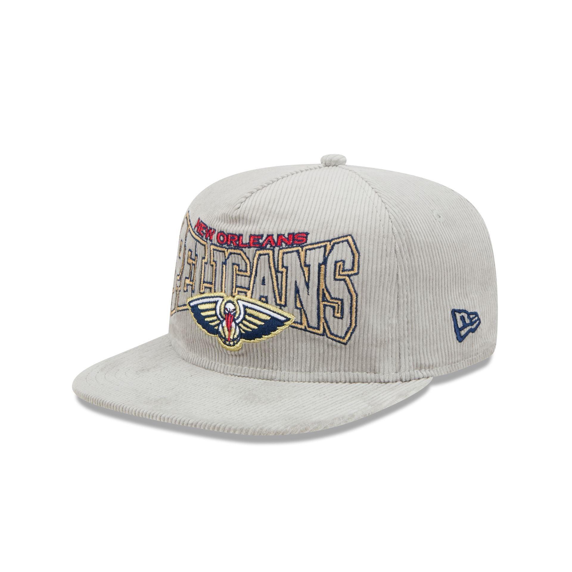 New Orleans Pelicans Gray Cord Golfer Hat Male Product Image