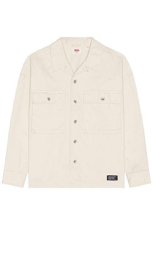 LEVI'S Masonic Patch Pocket Over Shirt Size S. Product Image