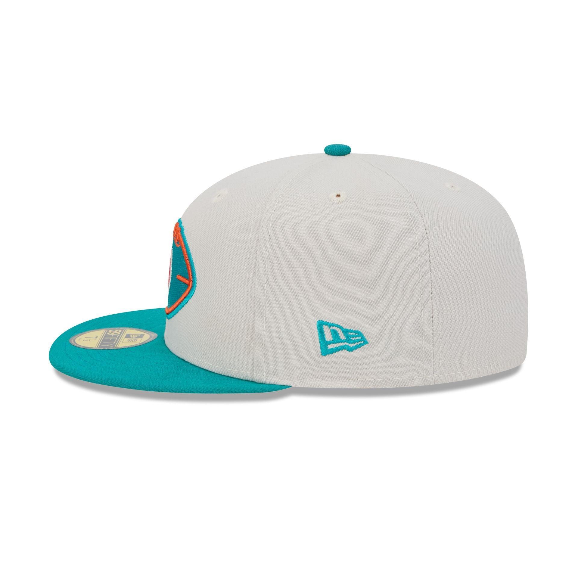 Miami Dolphins 2024 Historic Sideline 59FIFTY Fitted Hat Male Product Image