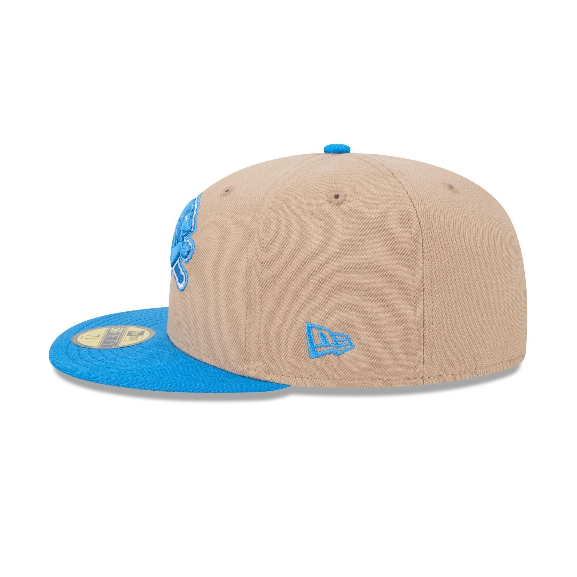 Detroit Lions Camel 59FIFTY Fitted Hat Male Product Image