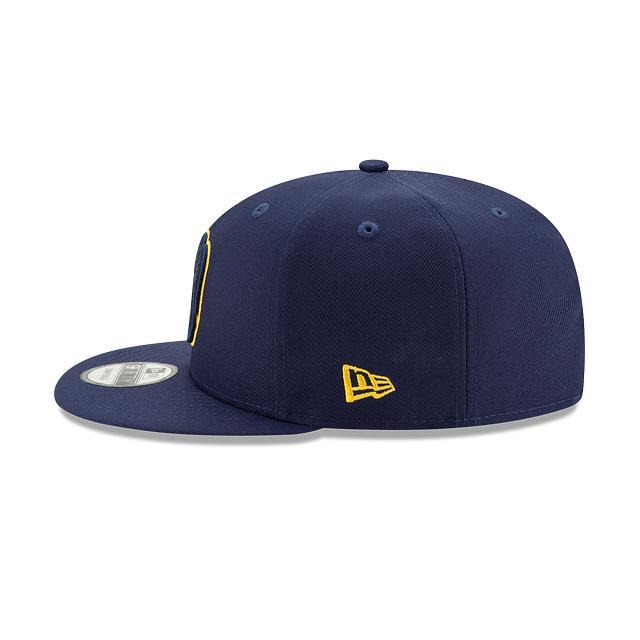 Milwaukee Brewers Basic 9FIFTY Snapback Hat Male Product Image