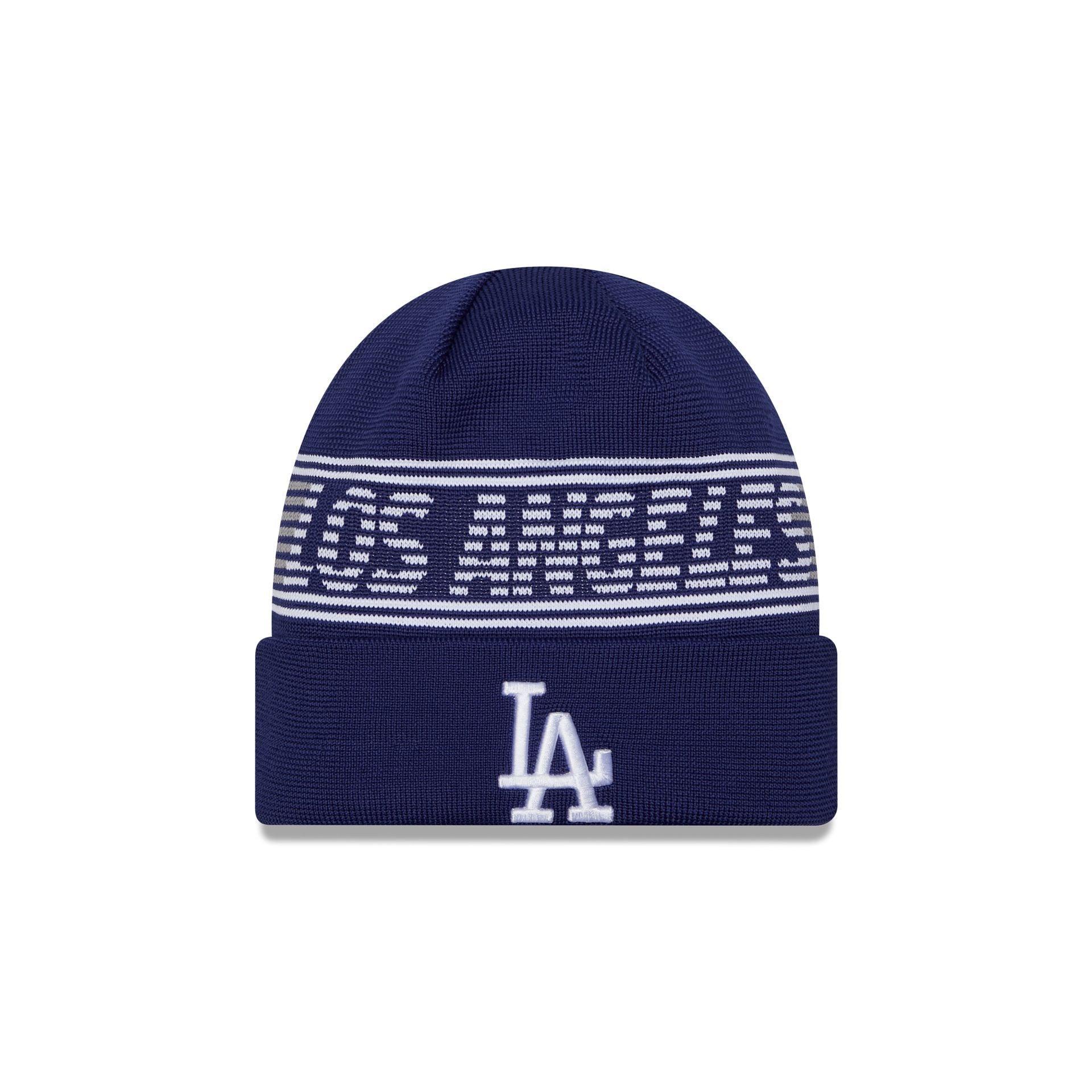 Los Angeles Dodgers 2024 Clubhouse Cuff Knit Hat Male Product Image