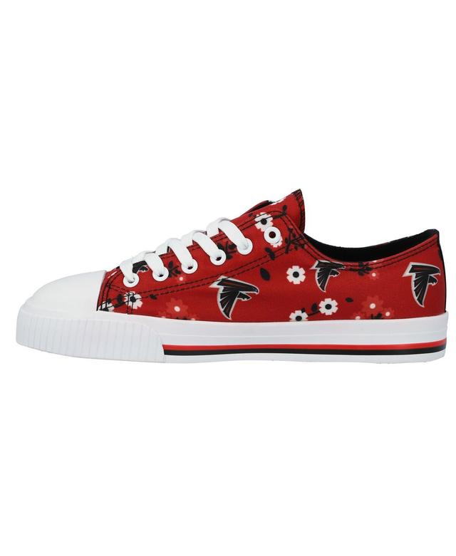 Womens FOCO Atlanta Falcons Flower Canvas Allover Shoes Product Image