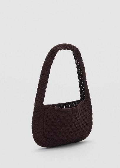 MANGO - Crochet handbag - One size - Women Product Image