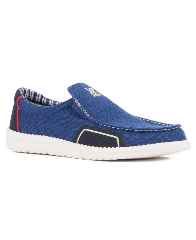 Xray Finch Mens Slip On Sneakers Blue Product Image