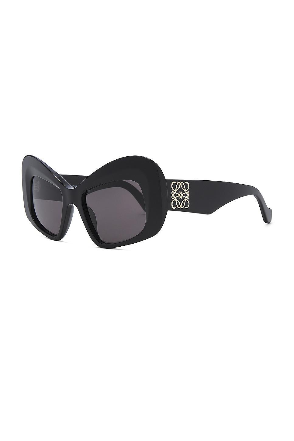 Loewe Anagram Sunglasses in Black Product Image