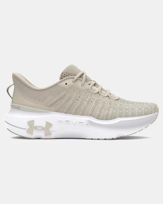 Under Armour Mens Under Armour Infinite Elite - Mens Running Shoes Summit White/Summit White/White Clay Product Image