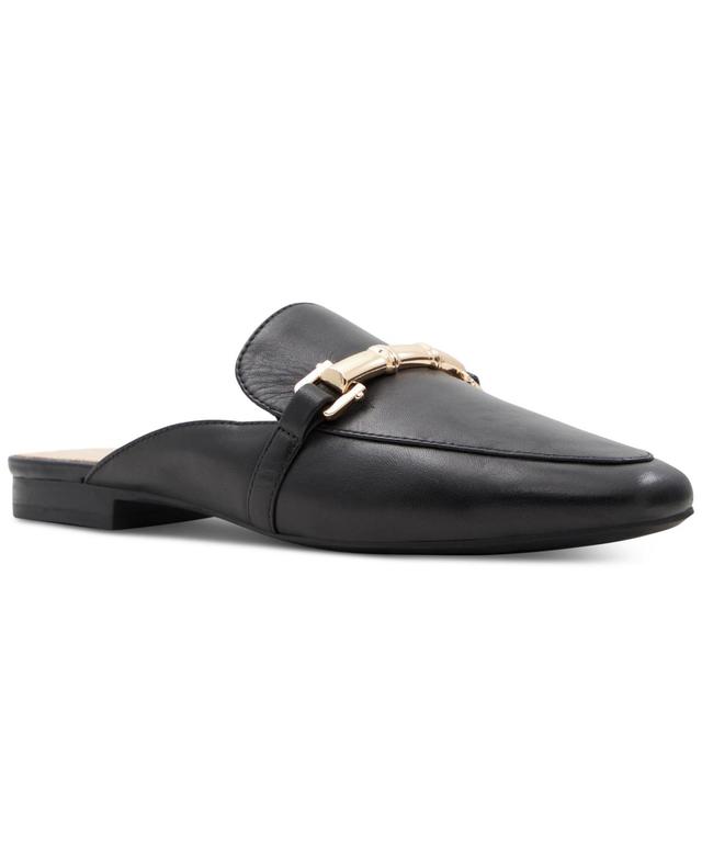 Aldo Womens Boski Tailored Bit-Ornament Flat Mules Product Image