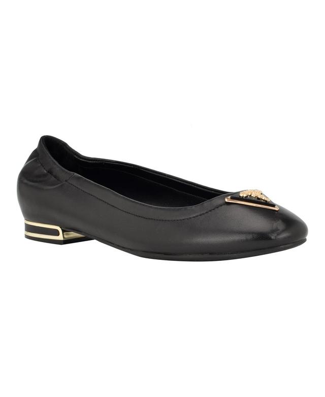 Guess Womens Miffy Elasticized Back Logo Ballet Flats Womens Shoes Product Image