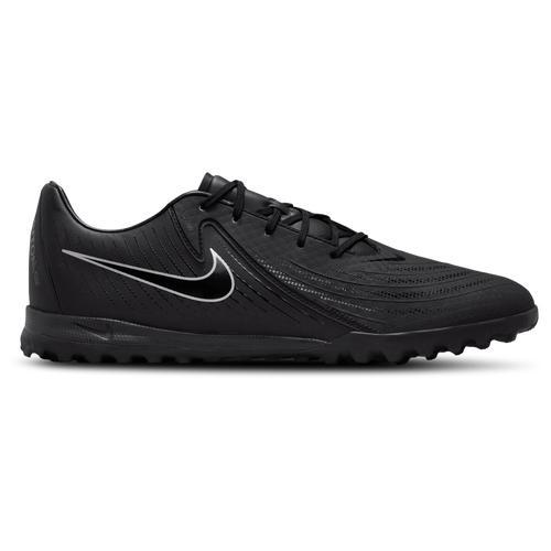 Nike Mens Nike Phantom GX II Academy TF - Mens Soccer Shoes Black/Black Product Image