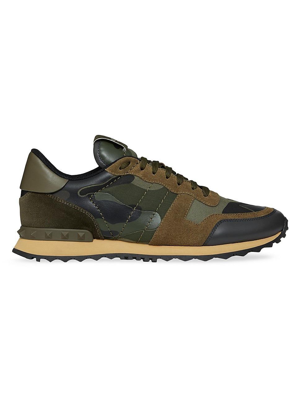 Mens Camouflage Rockrunner Sneakers Product Image