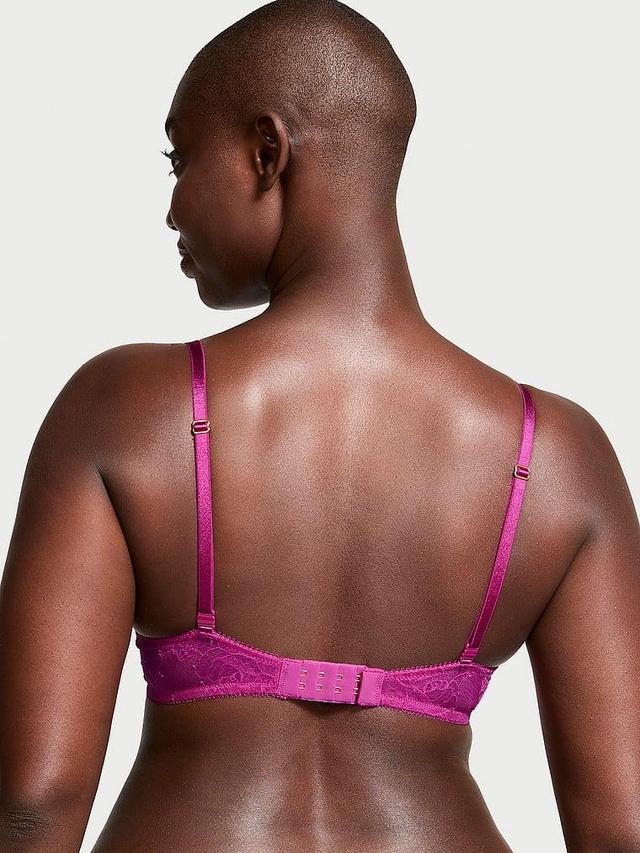 Rose Lace Push-Up Bra Product Image