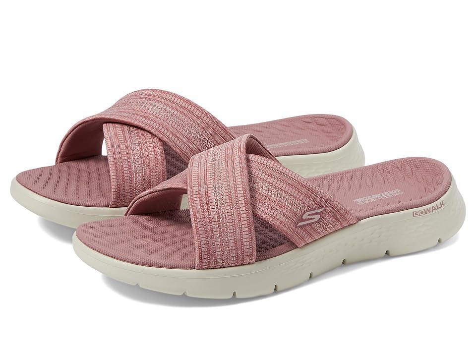 SKECHERS Performance GOwalk Flex Sandal - Impressed (Mauve) Women's Sandals Product Image