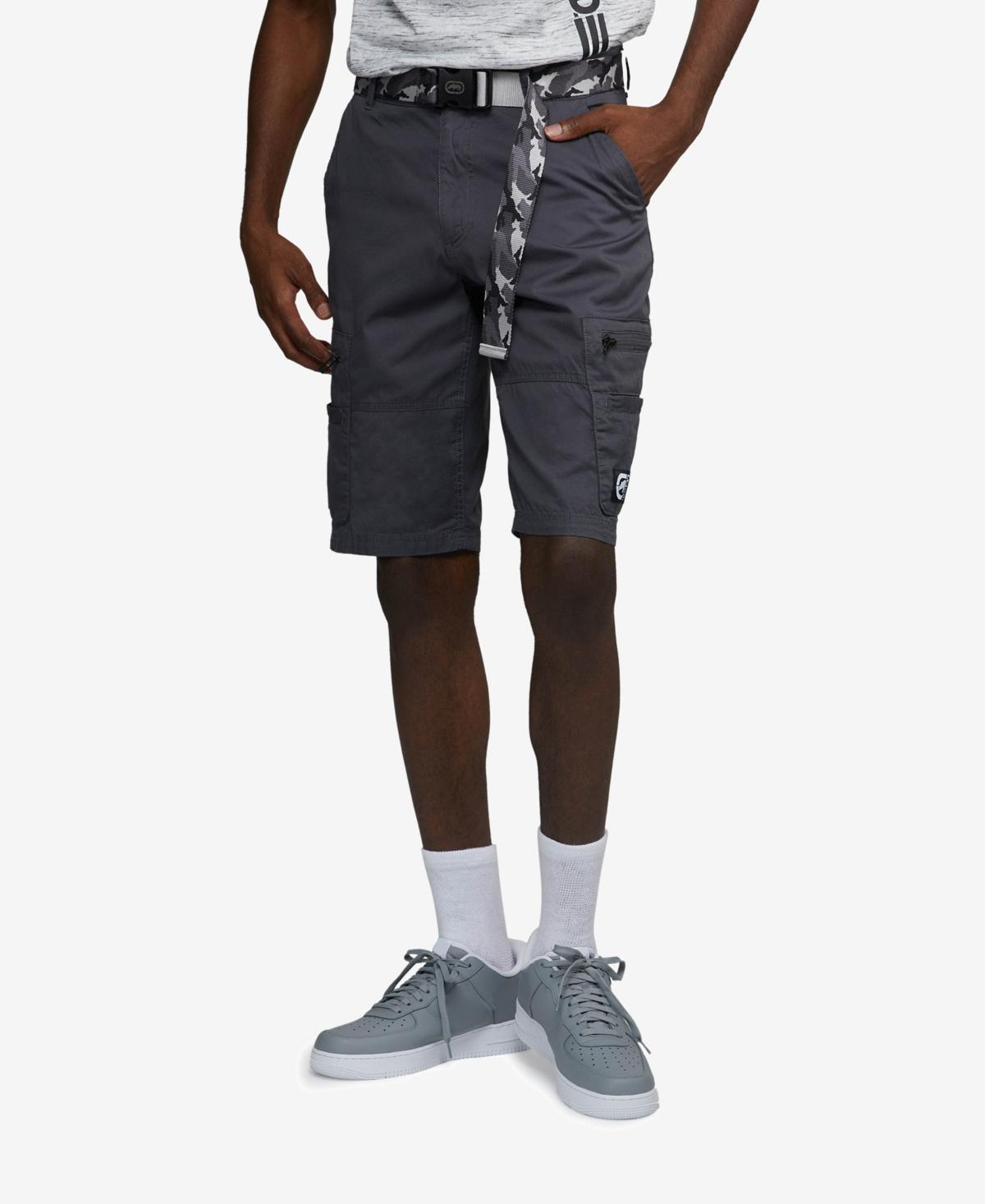 Ecko Unltd Mens Zippity Do Dah Cargo Shorts with Removable Belt, 2 Piece Set Product Image