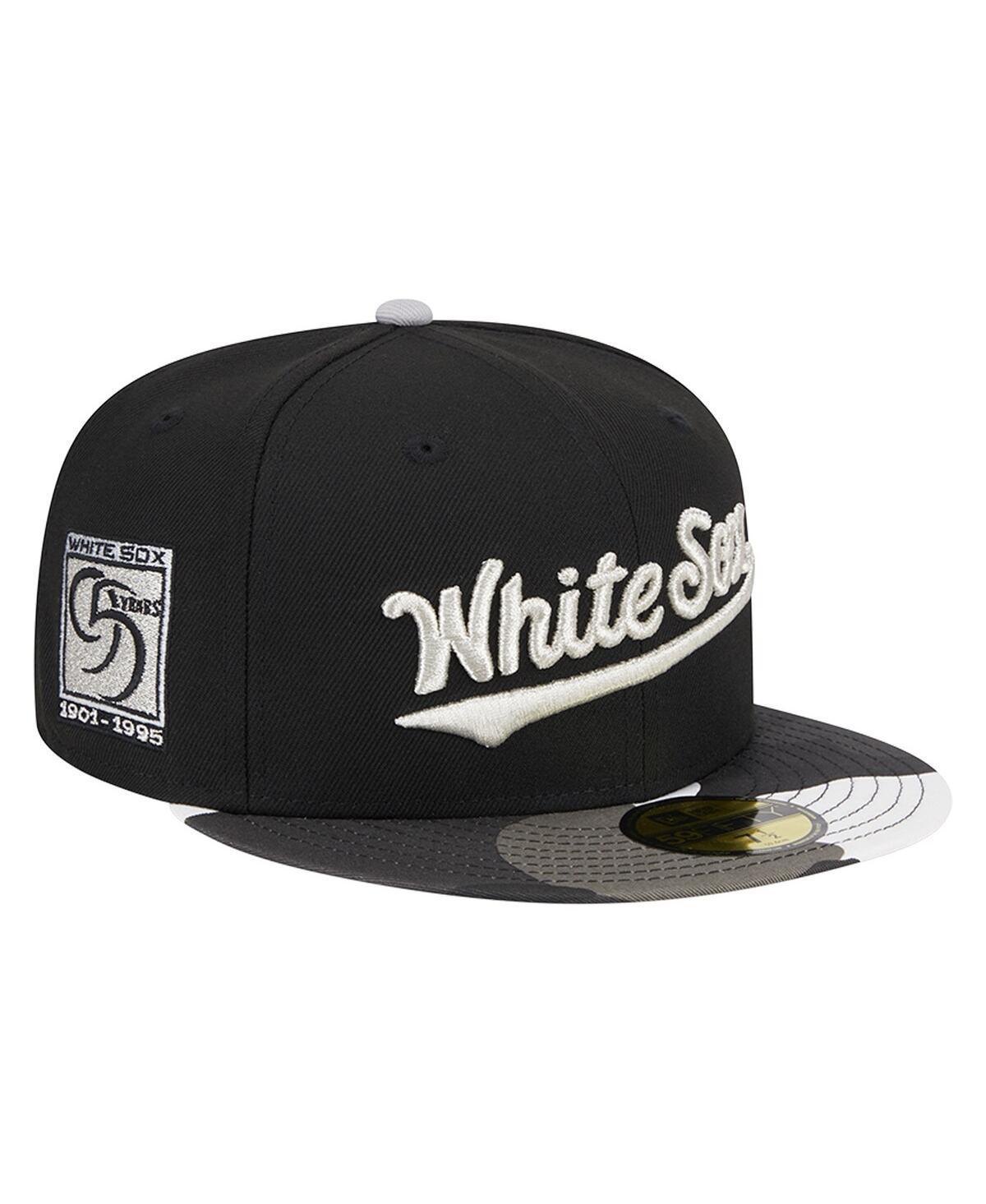 Mens New Era Chicago White Sox Metallic Camo 59FIFTY Fitted Hat Product Image