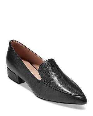 Cole Haan Vivian Loafer (Whiskey Suede) Women's Shoes Product Image