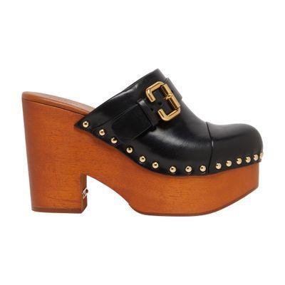 Jeannette Platform Clogs In Black product image