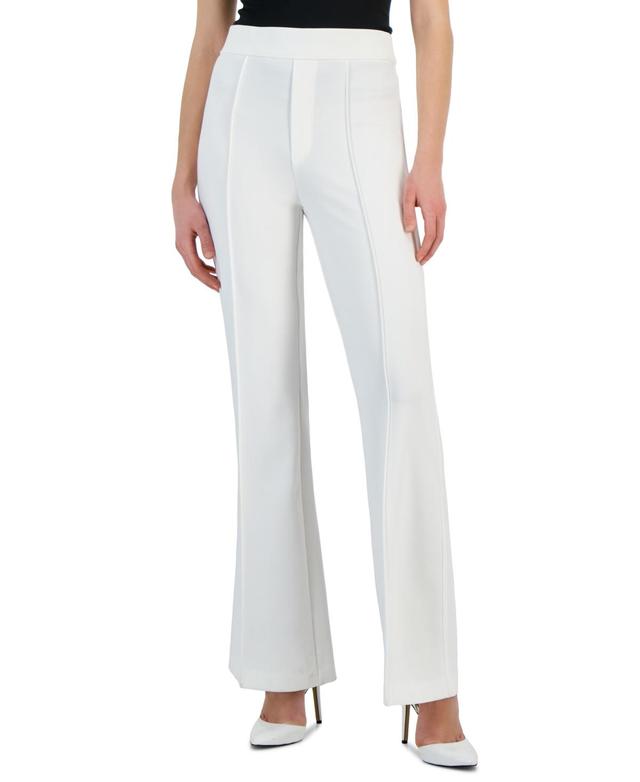 Tahari Asl Womens Stretch-Knit Bootcut Pants Product Image