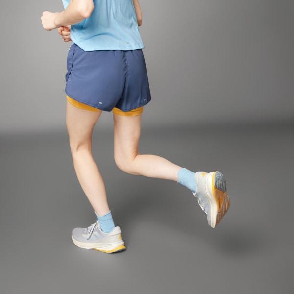 Own the Run 3-Stripes 2-in-1 Shorts Product Image