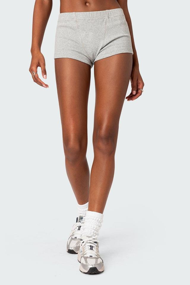 Rebekah Ribbed Shorts Product Image