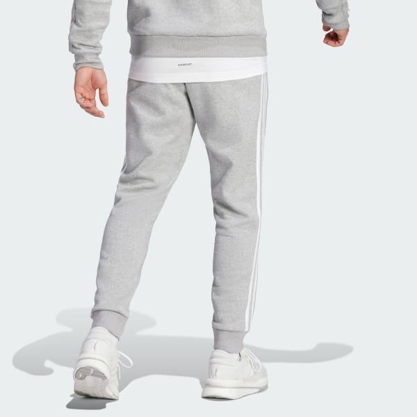 Essentials Fleece 3-Stripes Tapered Cuff Pants Product Image