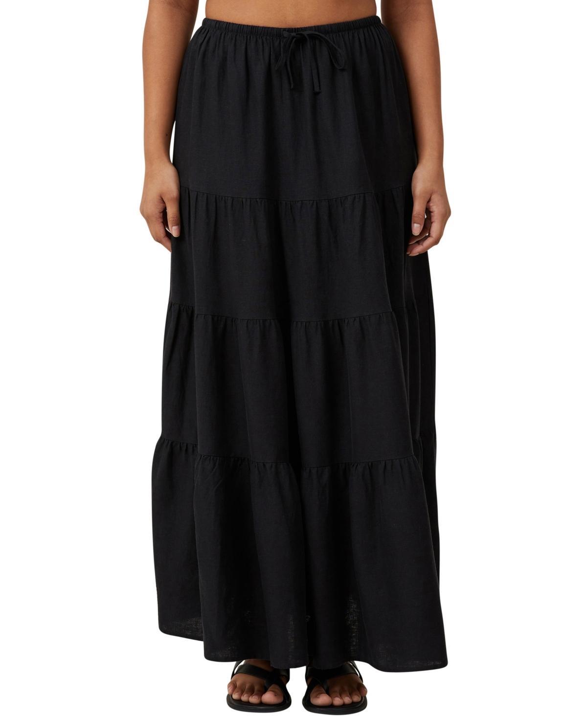 Cotton On Womens Haven Tiered Maxi Skirt Product Image