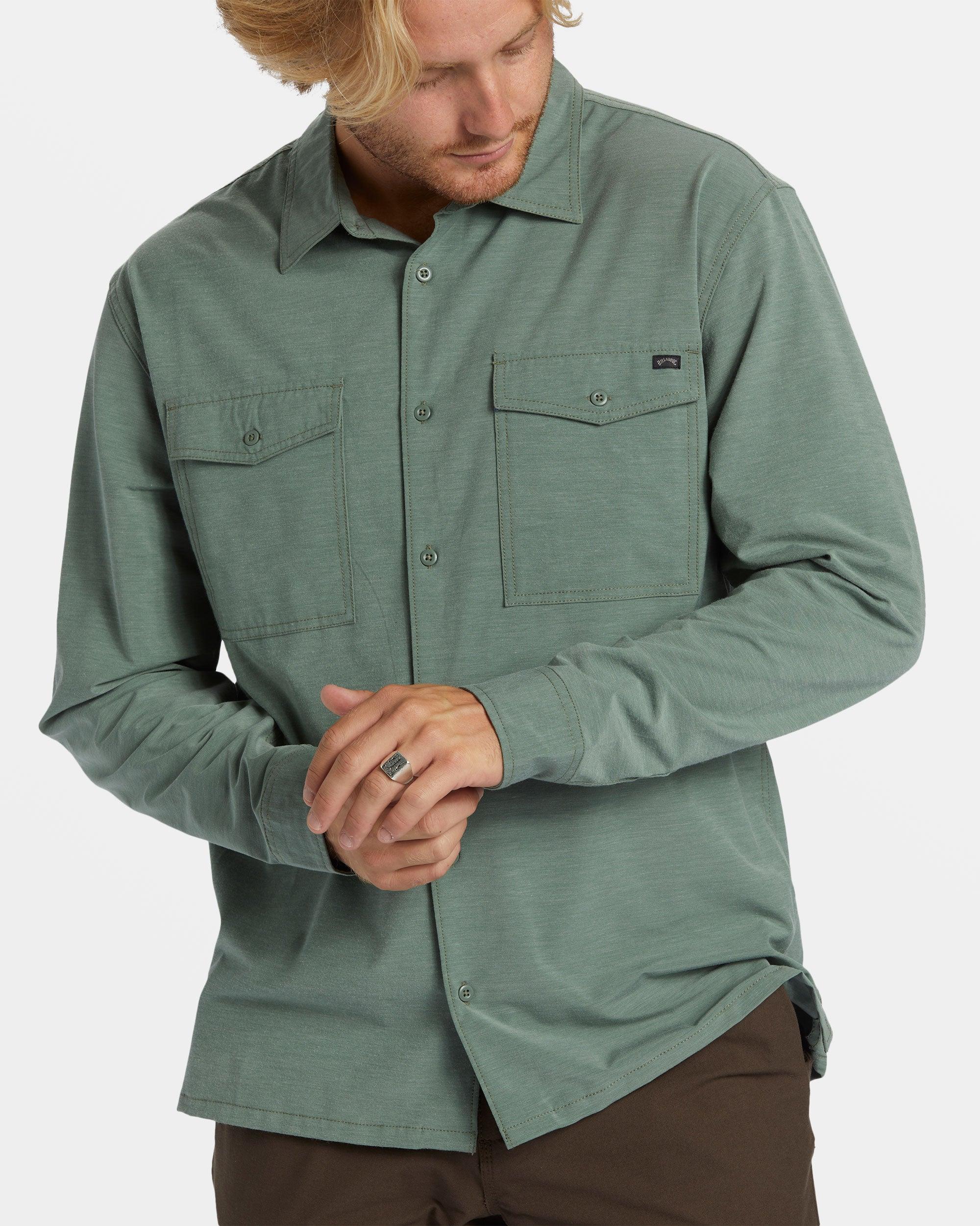 Surftrek Long Sleeve Shirt - Fern Male Product Image