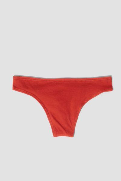 ODDOBODY Organic Cotton Thong Womens at Urban Outfitters Product Image