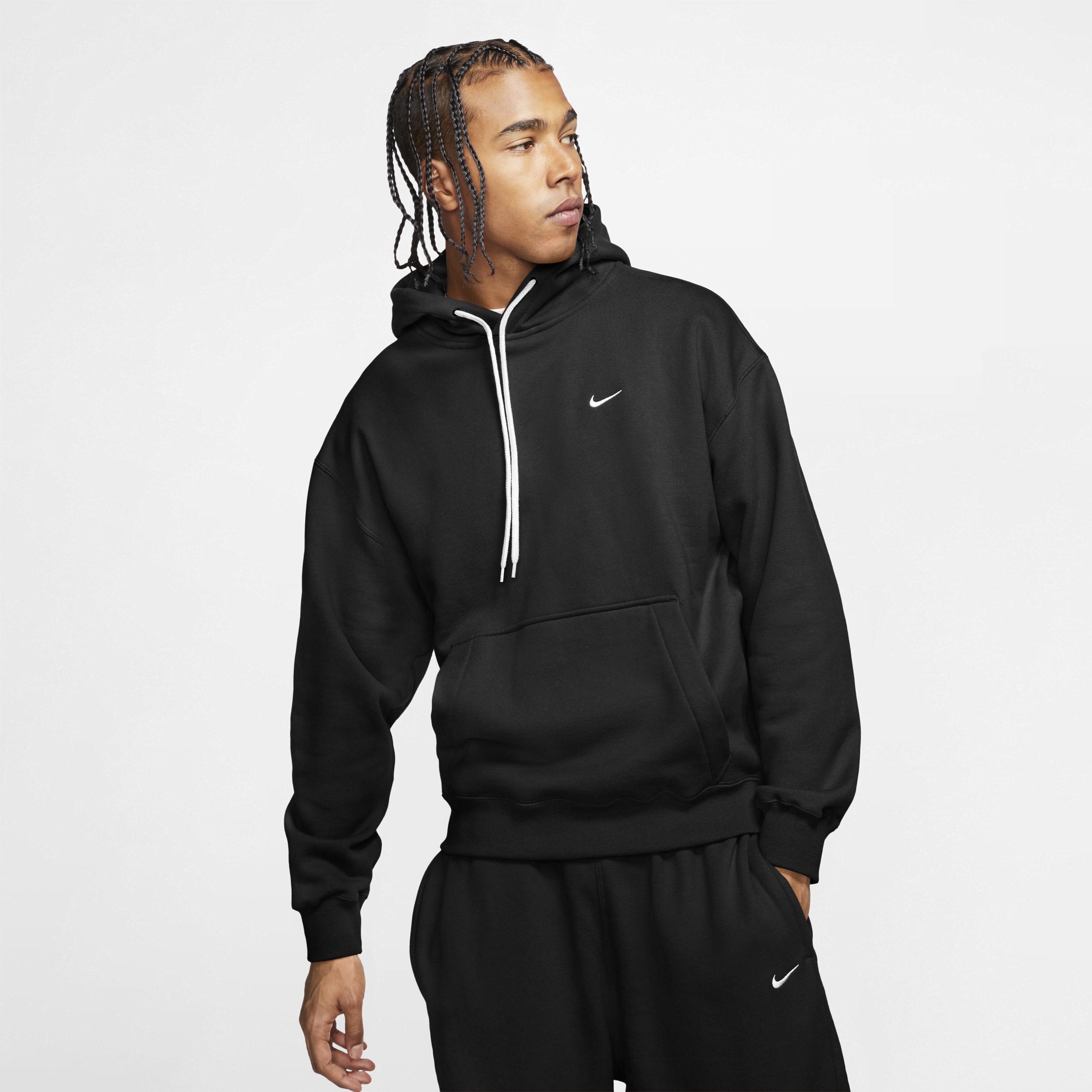 Nike Men's Solo Swoosh Fleece Hoodie Product Image