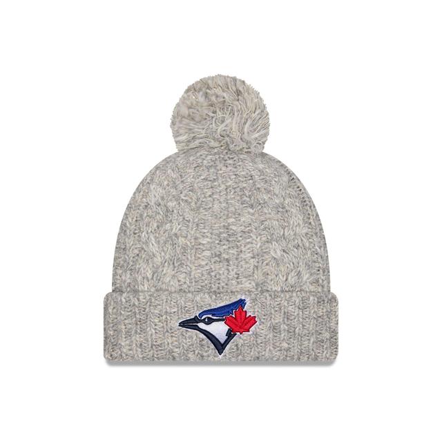 Toronto Blue Jays Shimmer Pom Knit Hat Male Product Image