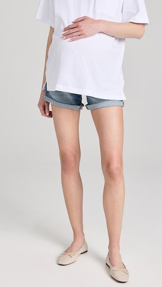 DL1961 Zoie Shorts Maternity: Relaxed 4.5" | Shopbop Product Image