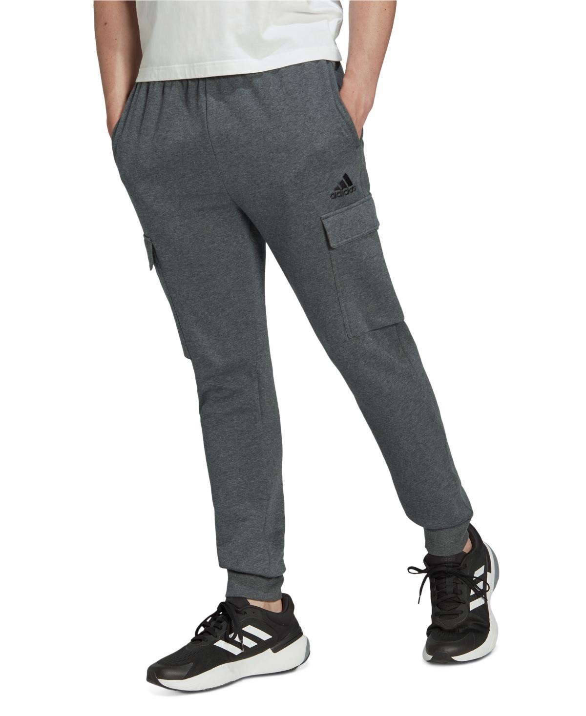 Mens adidas Essentials Tapered Fleece Cargo Pants Product Image