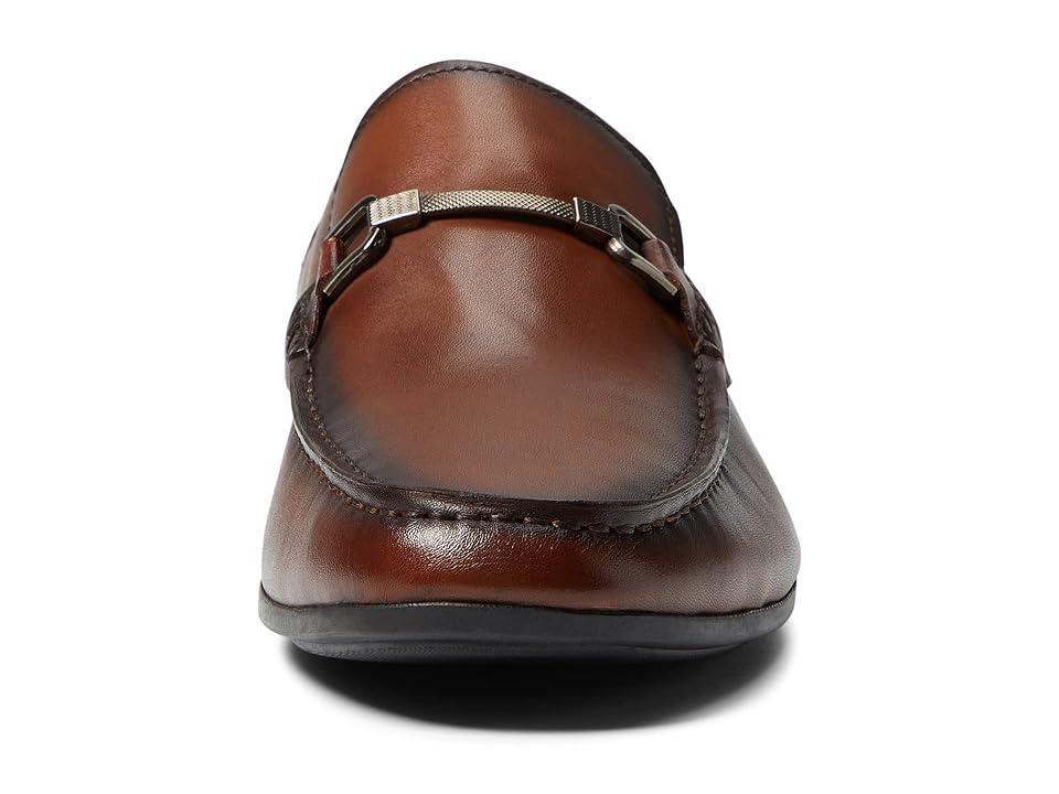 Steve Madden Mens Privacy Leather Bit Detail Loafers Product Image