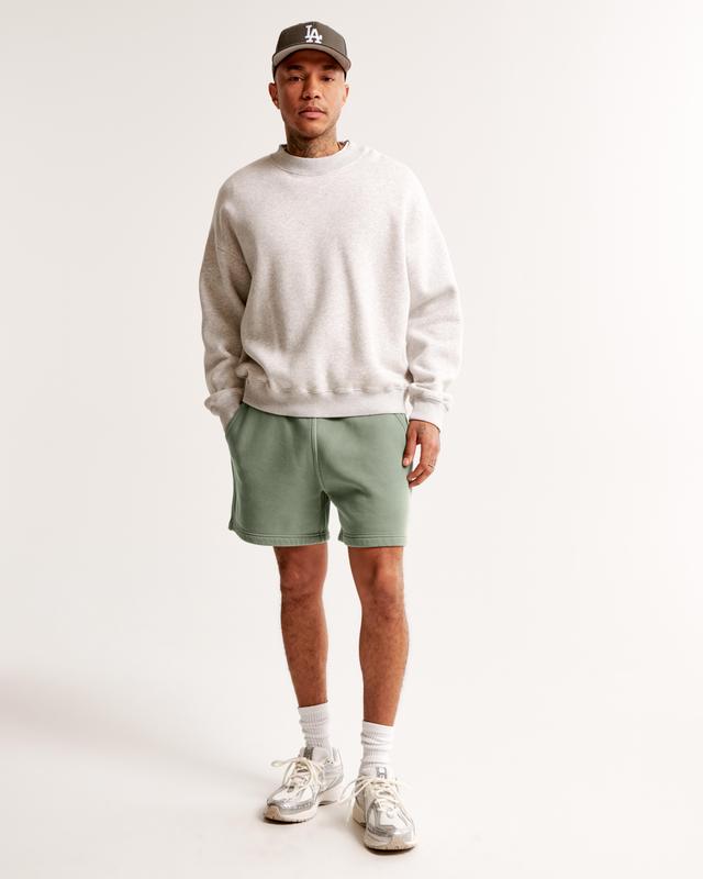 Thrift-Inspired Fleece Short Product Image