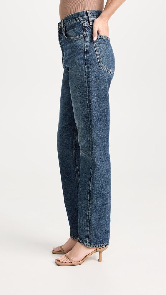 AGOLDE 90s Pinch Waist High Rise Straight Jeans | Shopbop Product Image