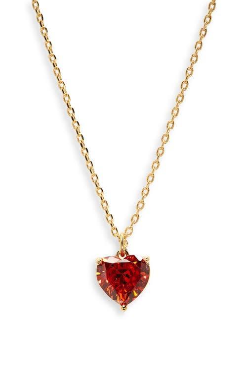 Kate Spade New York my love birthstone heart pendant necklace Product Image