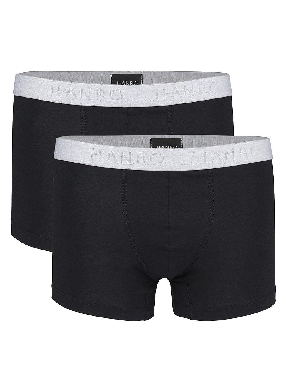 Mens Cotton Essentials 2-Pack Boxer Briefs Product Image