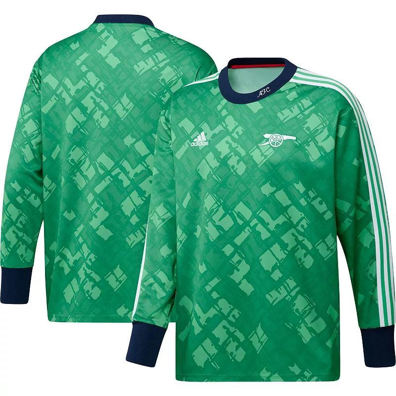 Mens adidas Green Arsenal Authentic Football Icon Goalkeeper Jersey Product Image