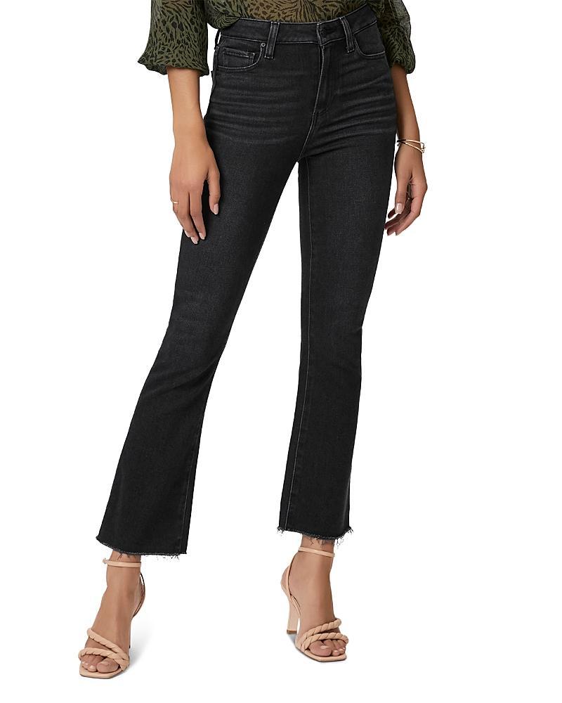 PAIGE Claudine Raw Hem Flare Jeans Product Image