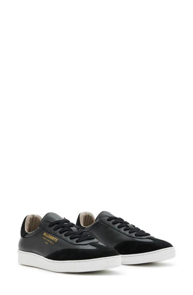 Thelma Leather Low Top Trainers In Black Product Image