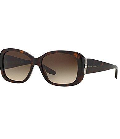 Ralph Lauren Womens 0rl8127b 55mm Rectangle Sunglasses Product Image