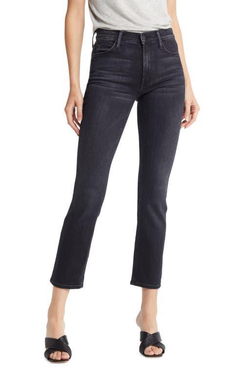 MOTHER The Dazzler Mid Rise Ankle Straight Leg Jeans Product Image