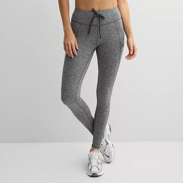 Womens Tek Gear Warm Gear Leggings Grey Product Image