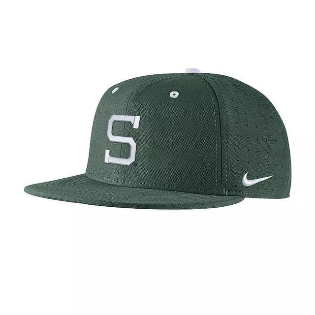 Mens Nike Michigan State Spartans Aero True Baseball Performance Fitted Hat Product Image