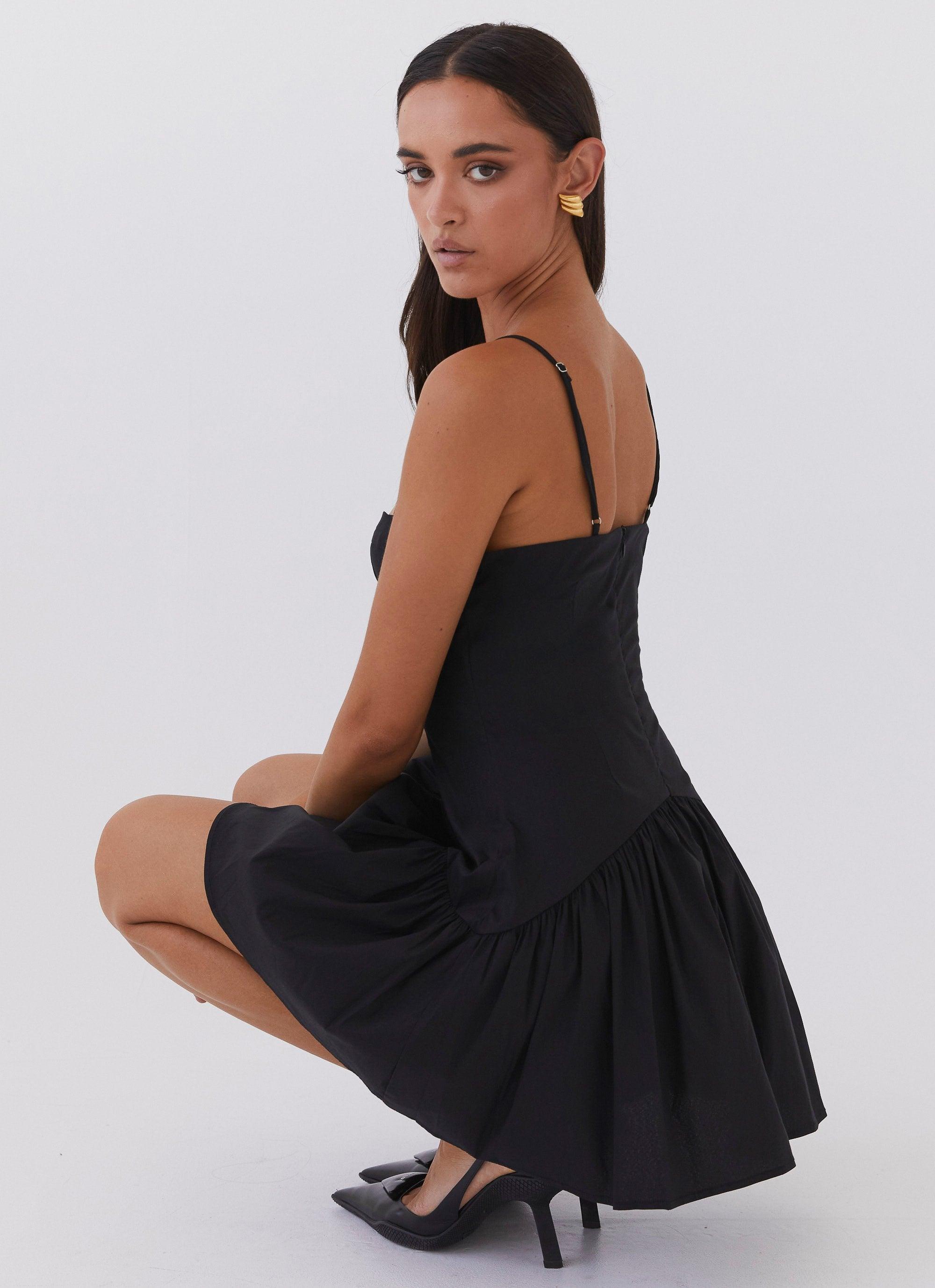 Endless Summer Mini Dress - Black Product Image