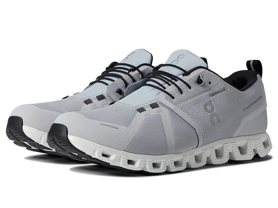 On Women's Cloud 5 Waterproof (Glacier/White) Women's Shoes Product Image