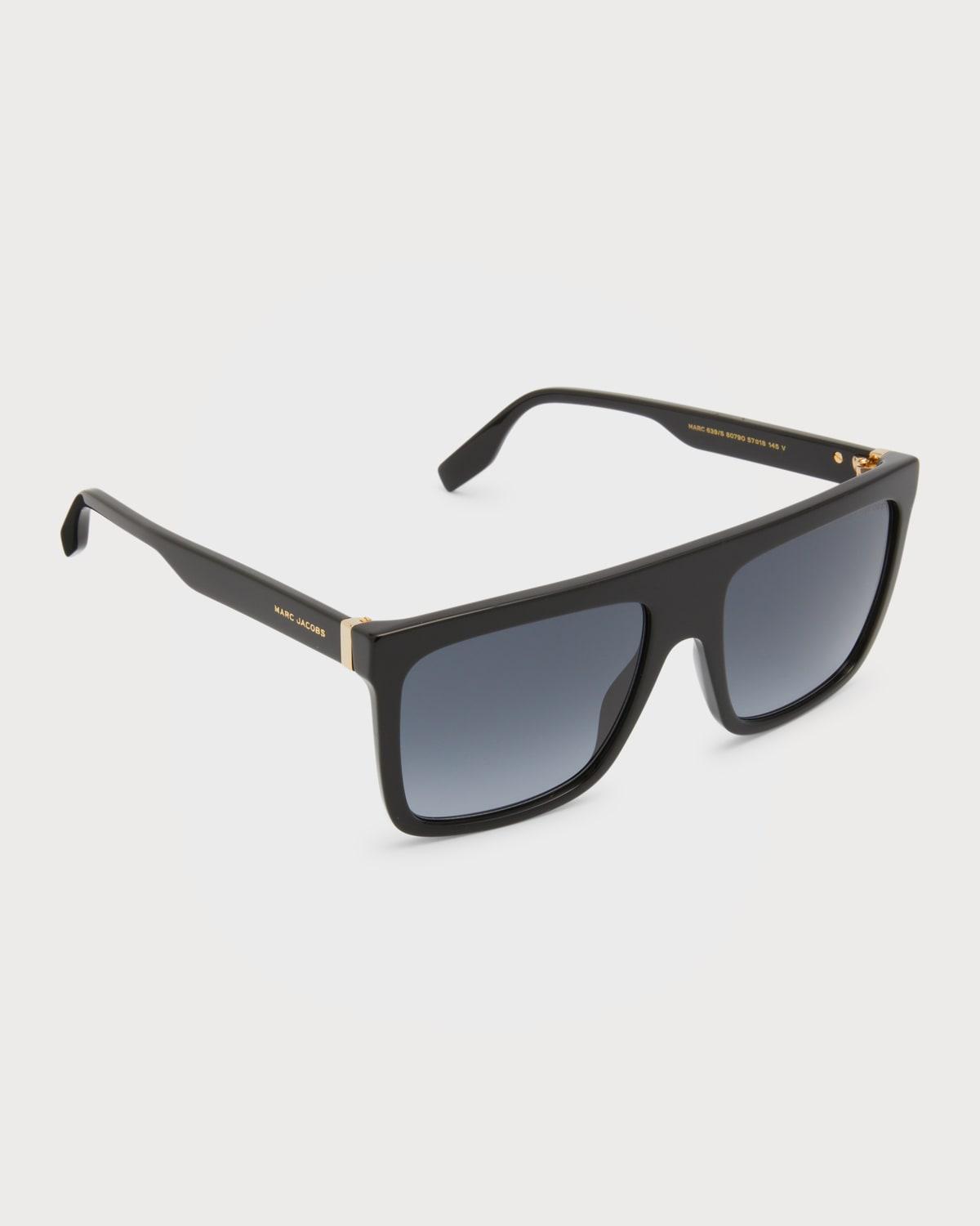 Marc Jacobs 57mm Flat Top Sunglasses Product Image